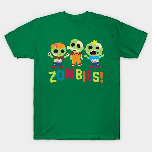 Zombies! T-Shirt by kimmieshops